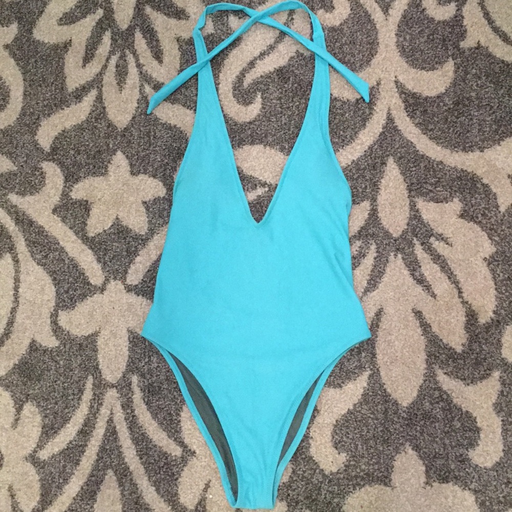 Light blue Aerie one piece